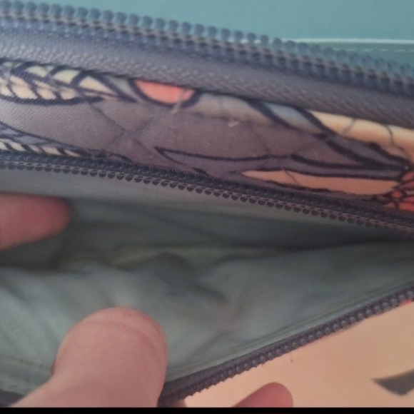 Vera Bradley turnlock wallet. Evening Floral pattern. - Picture 7 of 7